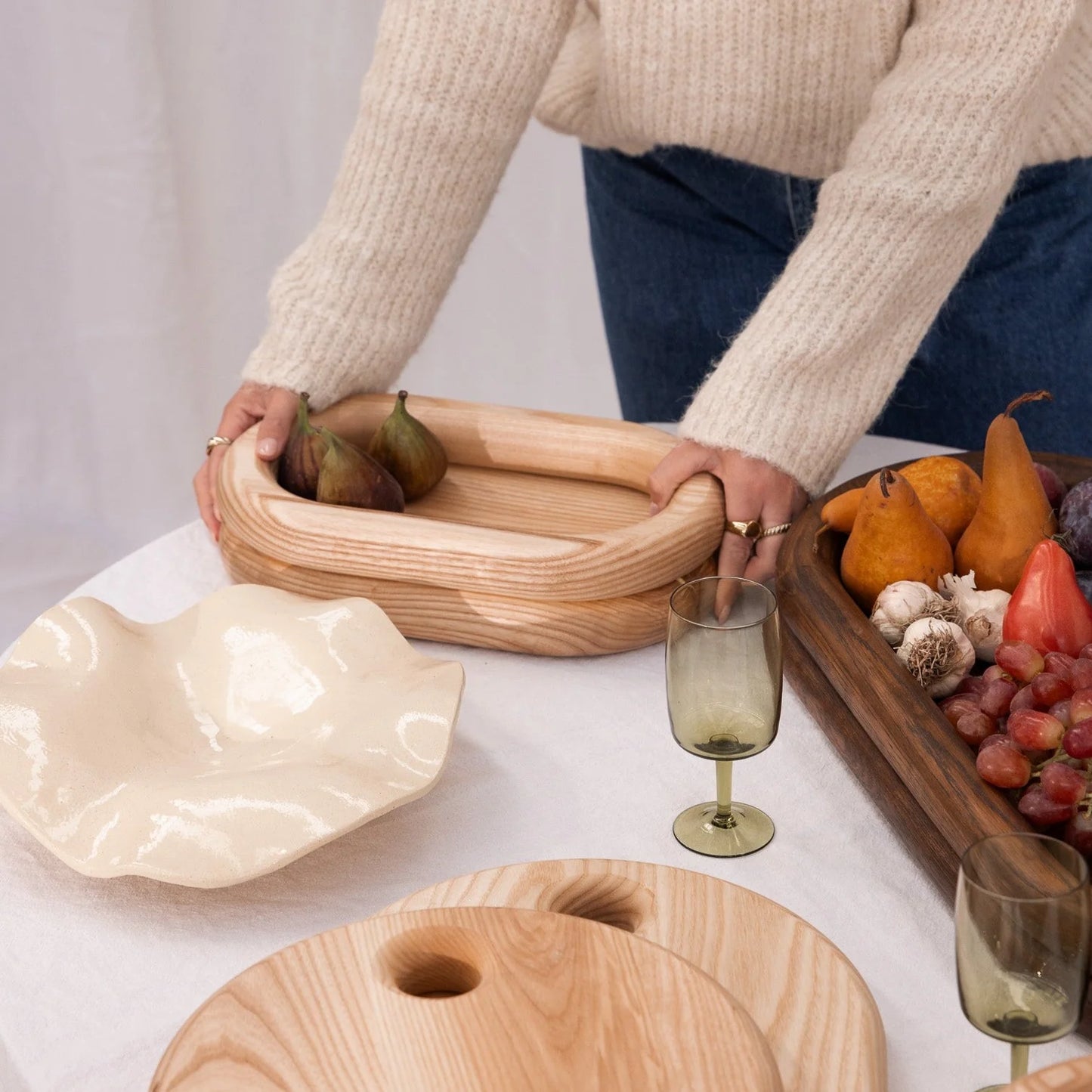 Benne Oval Fruit Bowl