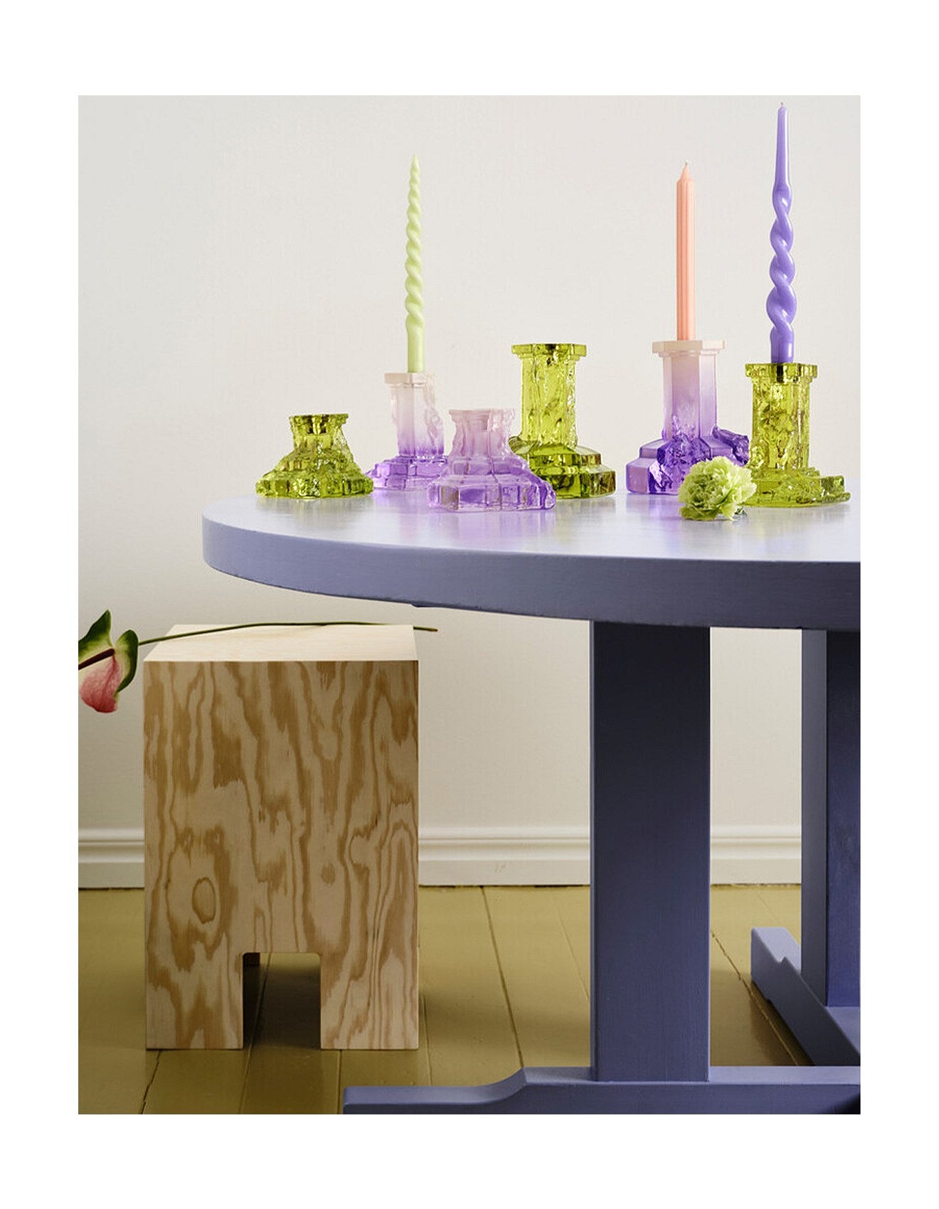 Rocky Baroque Candlestick