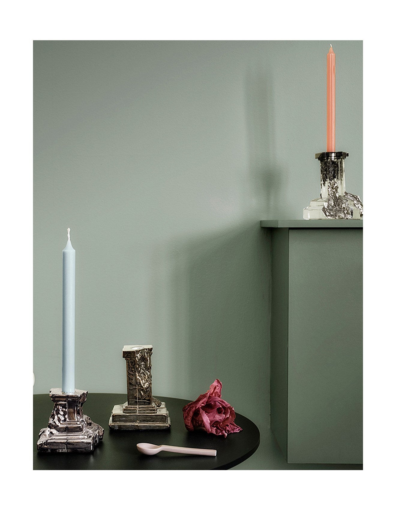 Rocky Baroque Candlestick