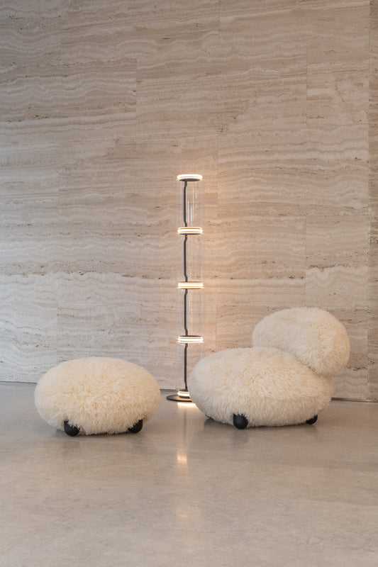 Flock Ottoman Fluffy Edition