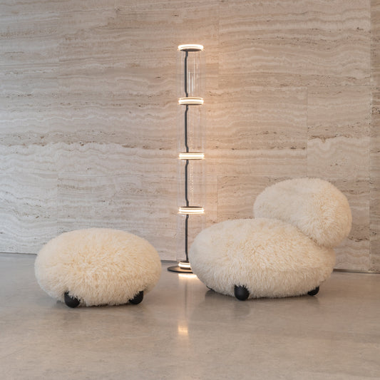 Flock Lounge Chair Fluffy Edition
