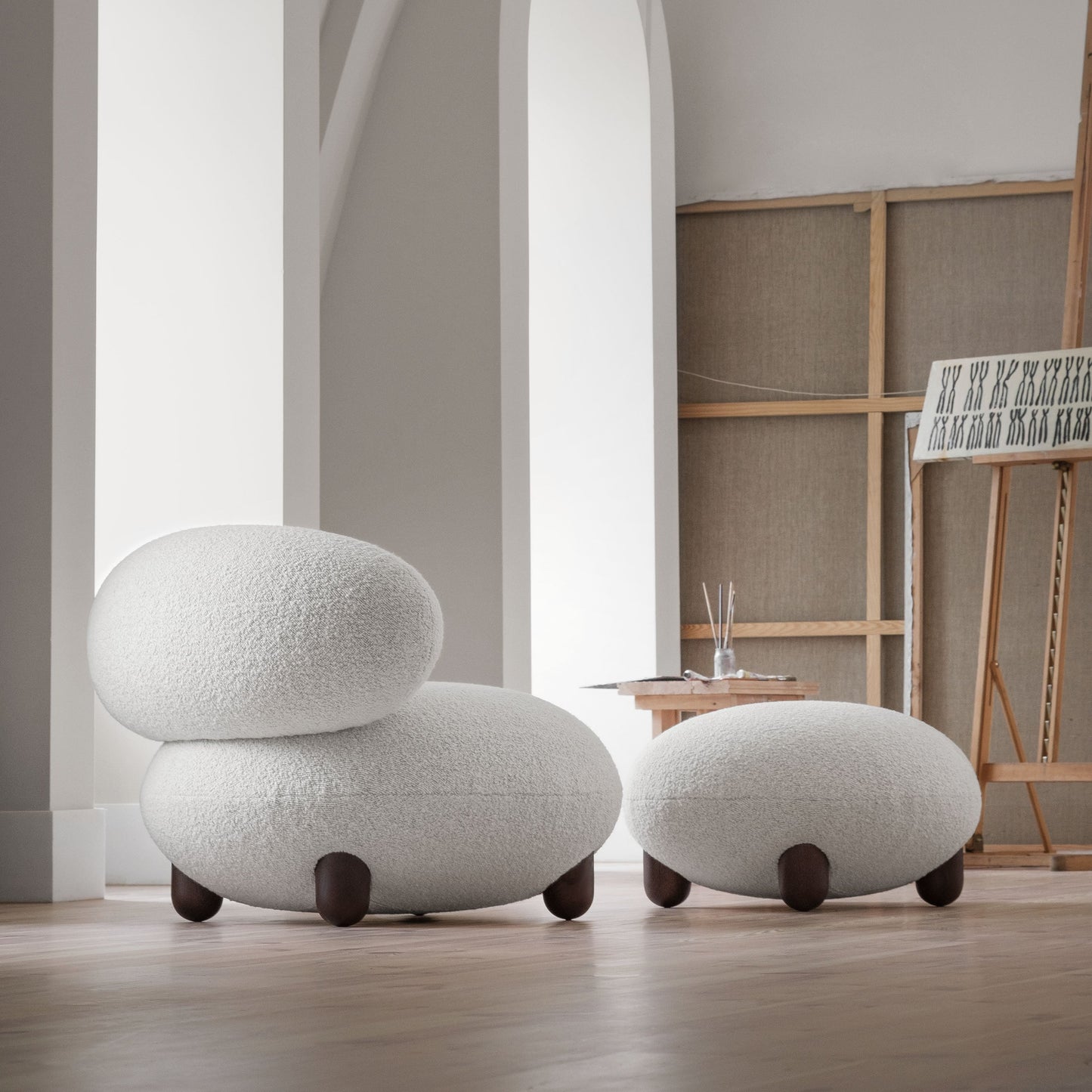 Flock Ottoman