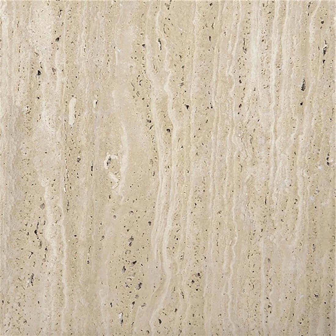 Beige travertine marble surface with natural texture and veining patterns.