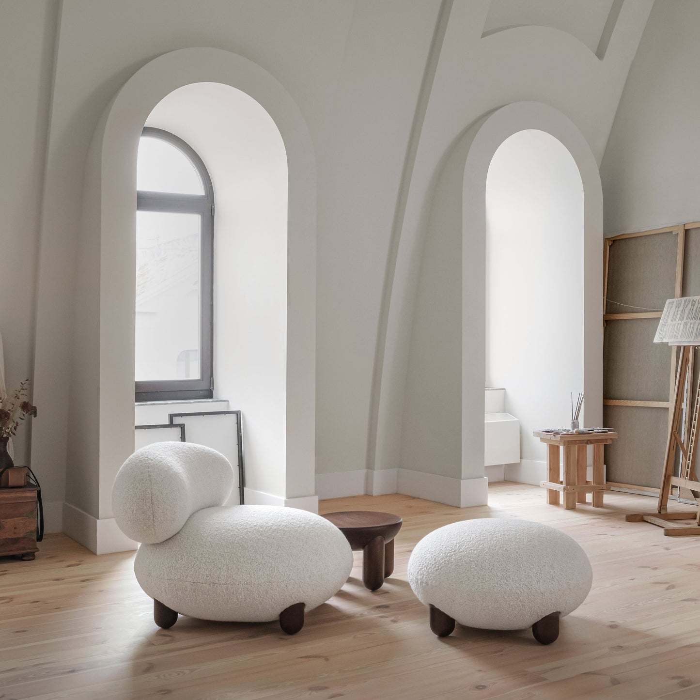 Flock Ottoman