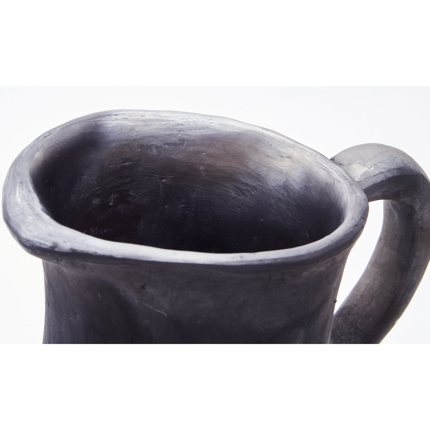 Black Clay Pitcher