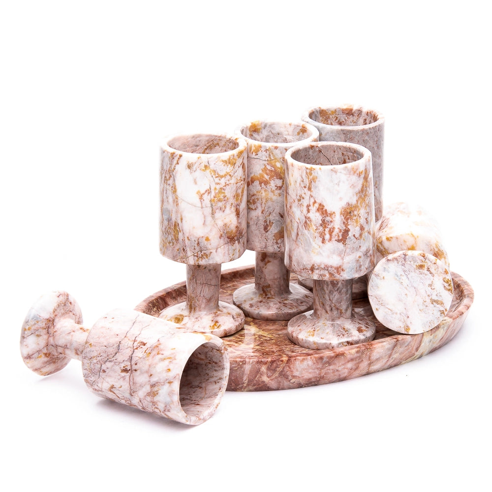 Fluted Shot Glasses