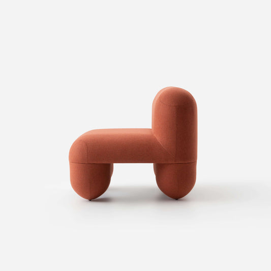 HELLO Low Chair by NOOM, Designed by Denys Sokolov, in Gropius Furniture Collection Celebrating Bauhaus School's Centenary