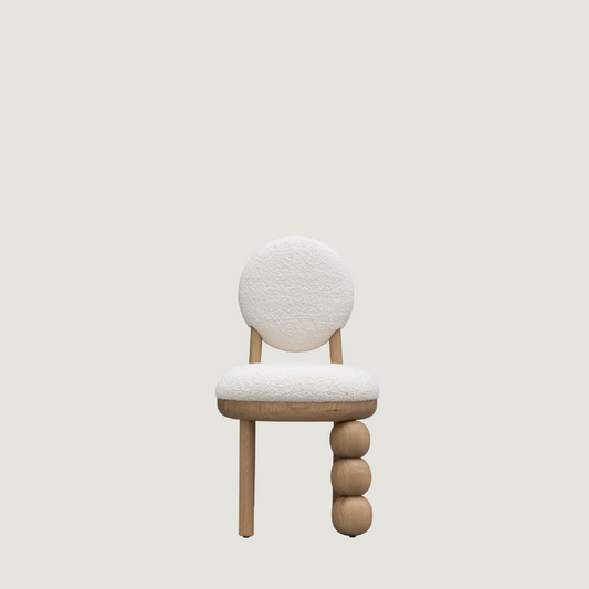 Three Ball Leg Chair