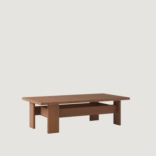 Archipen Table 4, a modern coffee table by Noom, featuring unique architectural design in ashwood.